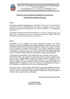 AVISO DE CANCELAMENTO DE DISPENSA DE LICITAÇÃO PROCESSO DE DISPENSA Nº002-2025