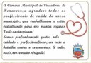 A Câmara Municipal de Vereadores de Renascença agradece todos os profissionais de saúde do município. A Câmara Municipal de Vereadores de Renascença agradece todos os profissionais de saúde do município.